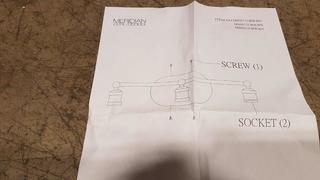 Meridian Lite Trends 3 Light Vanity Fixture (M80012RB)