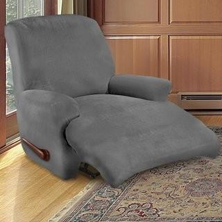 CoverWorks Kensington Recliner Slipcover (CCER1056_18410715) - Slate