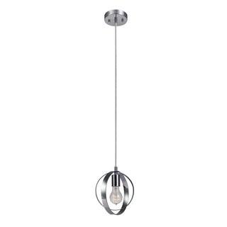 Orren Ellis Klatt 1-Light Globe Pendant (ORNE6106) - Chrome