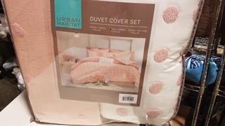 Urban Habitat Duvet Cover Set 7 pcs (UH12-0208) - Full/Queen / Pink 