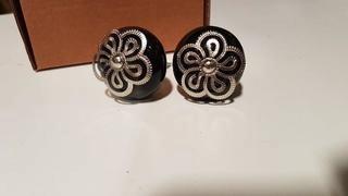 Knobs (K0007) 9 x 4 pcs / Black