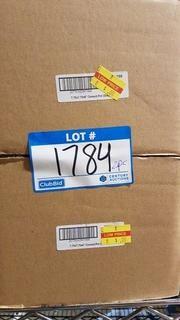 7.75x7.75x6" Cement Pot - Grey / 2 pcs  (P7351100)