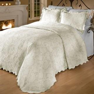 August Grove Groseiller Matelasse Bedspread Set (RYCF1000_11959772_11959774) - Queen
