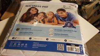 Furrino Mattresses Angeland Premium Quilted Matress Pad (MPQ15205T) - Twin