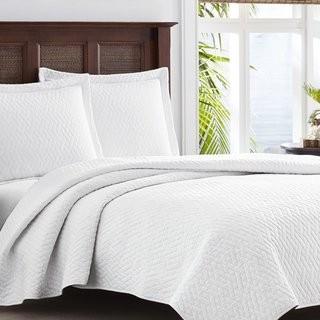 Tommy Bahama Bedding Chevron Quilt Set Tommy Bahama Bedding (TBB1655_14580030_14580036) - King