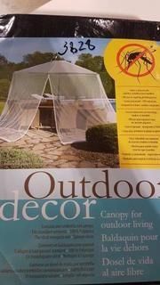 Outdoor D?cor Canopy for Outdoor Living118x87x472" - Black