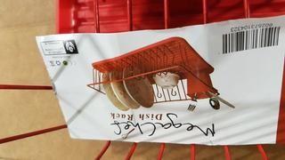 Mega Chef Dish Rack (DR-103) - Red