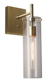 Adesso - Dalton Wall Lamp - 3850-21 - Antique Brass Wall Lamp Wall Light