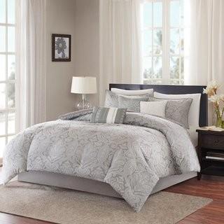 Astoria Grand Verano 7 Piece Comforter Set (ASTG3527_19192558) - King - Grey