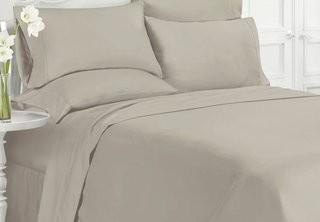 Charlton Home Fairbury 1800 Series Wrinkle Free Ultra-Soft Sheet Set (CHLH4593_18616682_18616696) - Full - Grey 