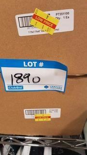 7.75x7.75x6" Cement Pot - Grey / 2 pcs  (P7351100)