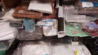 Shelf - Asst'd Curtains, Covers etc. 