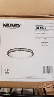 Beachcrest Home Corbel 1-Light Flush Mount (BCHH7991_23569150) - Brushed Nickel 