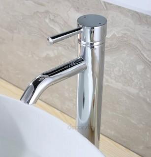 Luxier Single Hole Bathroom Faucet (XIER1046_18913987) - Chrome 