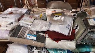 Shelf - Asst;d Curtain panels , Protectors