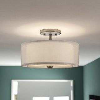Mercury Row Bensenville 3-Light Drum/Cylinder Semi Flush Mount (MCRW4715)