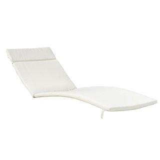 Wade Logan Christian Down Outdoor Chaise Lounge Cushion (WADL2779_15375829) - Caramel 