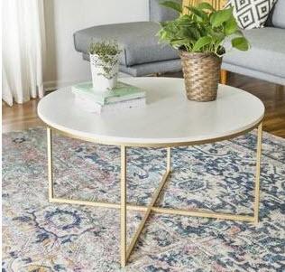 Walker Edison - 36" Coffee Table - AF36ALCTMGD