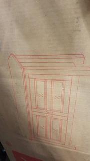  44wood TV stand  - Walker Edison  - Driftwood