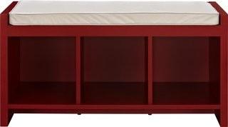 Zipcode Design Claudia Storage Bench with Cushion (ZIPC1903_20583595) - Espresso 