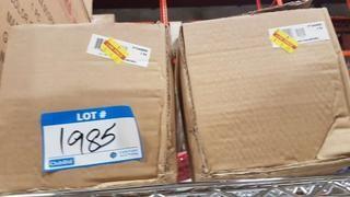 5.25x5.5" Cement Vase - Brown / 4 pcs (P7340300)