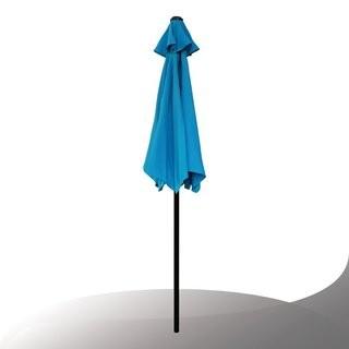 Blue Patio Umbrella - 6' - Missing top Cap 