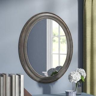 Charlton Home Accent Mirror (CHRL3675_30653210) - Silver