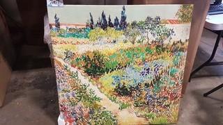 Abstract Floral Print - 37" Square