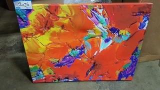 Red Hibiscus Print - 24" x 32" 