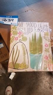 All good Things are Wild and Free Print  - 8" x 10" 