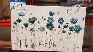 Poppies in the field - 12" x 19" 