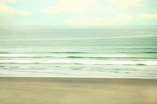 Marmont Hill 'Serene Beach Or Calm' by Sylvia Cook Painting Print on Wrapped Canvas (MARM6562_16784167) - 45" x 30" 