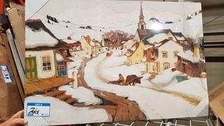 Snow Time - 24" x 35" 