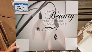 "Beauty begins the Moment you decide to be yourself" Print  16" x 20" 