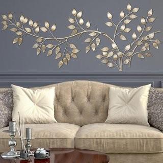 Stratton Home Decor Flowing Leaves Wall Decor (STHD1153)