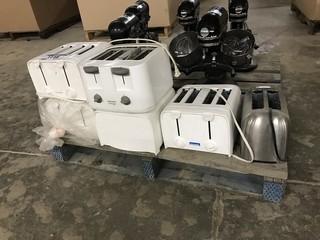 Lot of (6) Asst. Toasters