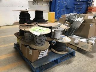 Pallet of Assty. Spools of Electrical Wire