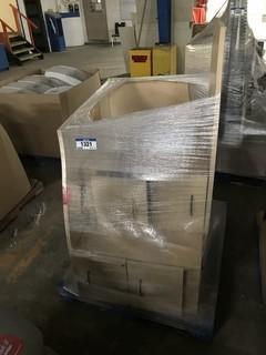 Lot of (2) Pallets of Asst. Office Furniture and Cubicle Walls etc.
