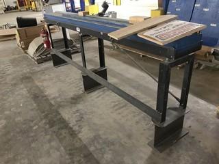 Chop-Saw Outfeed Table w/ Stops