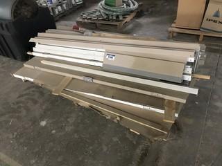 Lot of Asst. Metal Door Jambs etc.