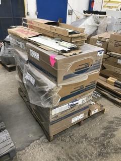 Lot of Asst. Drop Ceiling Tiles and Asst. Hanging Harware