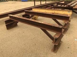 Lot of (3) Steel Stands