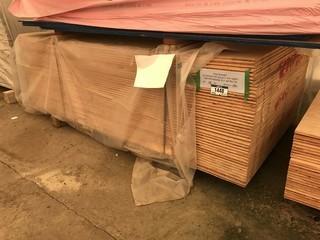 Lot of Asst. 3/4" X 4' X 8' Tongue and Groove Plywood (Approx. 39 Sheets)