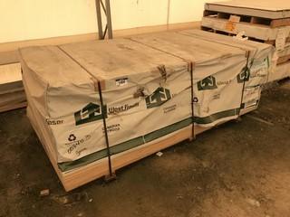 Lot of Spruce 5/8" X 4' X 8' Plywood (Approx. 50 Sheets)