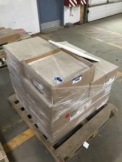 Lot of (2) Pallets of Asst. Drop Ceiling Tiles etc.