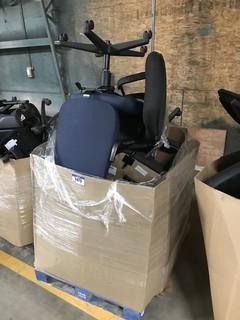 Contents of Pallet including Asst. Office Chairs