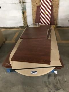 Lot of Asst. 8' Board Room Table