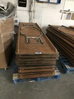 Lot of (10) Asst. Folding Tables