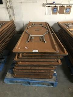 Lot of (10) Asst. Folding Tables