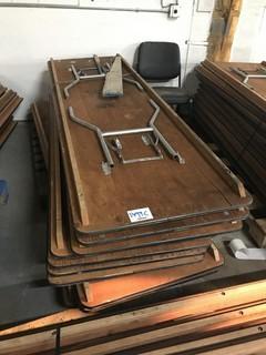 Lot of (9) Asst. Folding Tables